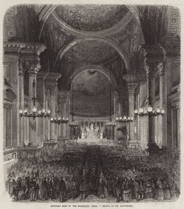 Midnattsmesse på Madeleine, Paris